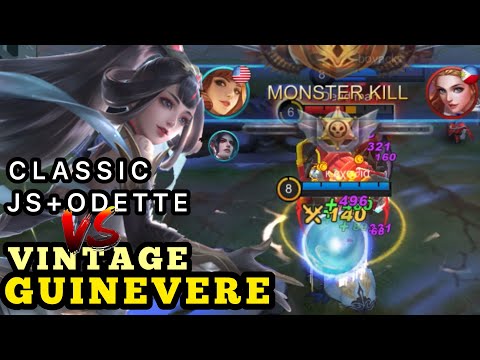 Vintage Gwen is Back! | Guinevere's Lady Crane Epic Skin Gameplay | Mobile Legends