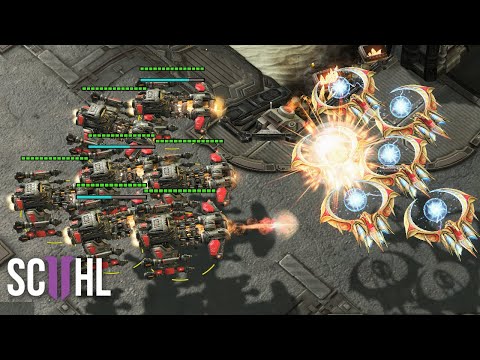 MASS BATTLECRUISER VS. MASS TEMPEST - Starcraft 2: Creator vs. Gumiho