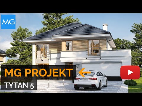 Projekt domu Tytan 5 MG Projekt - 164.11 m²