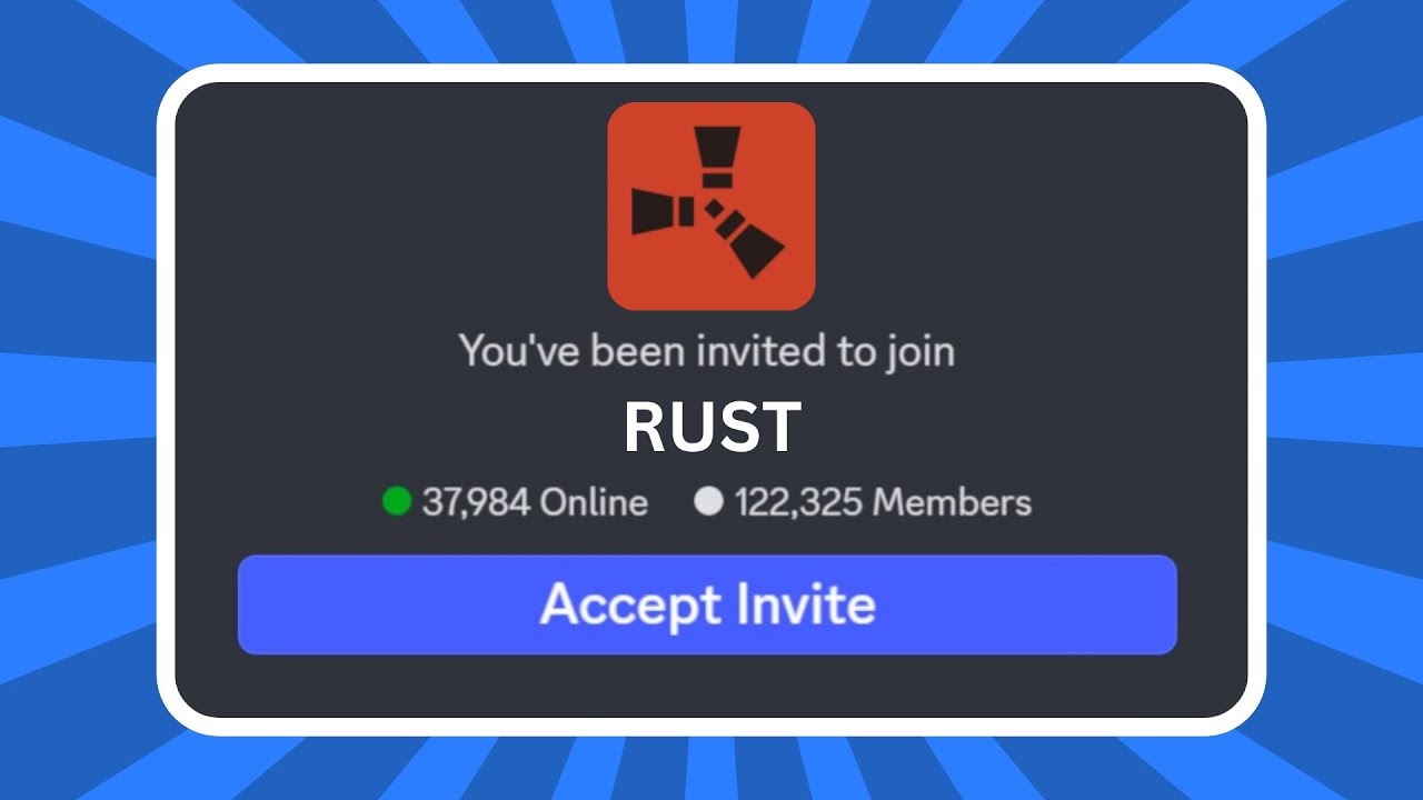 How to Join RUST Discord Server (QUICK & EASY)