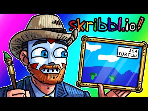 Skribbl.io Funny Moments - Delirious Returns with a Masterpiece!