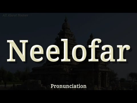 How to Pronounce Neelofar