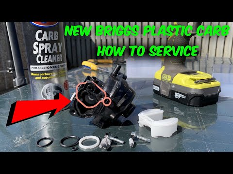 Briggs And Stratton New Style Plastic Carburetor Clean And Service (Ultimate Guide)
