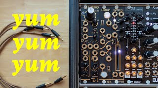Video thumbnail for Instruo Tš-L and vincâ are Chocolate and Peanut Butter: Modular Monday by Red Means Recording