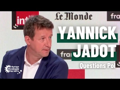 « Mon projet politique, c'est l'écologie » Yannick Jadot - Questions politiques