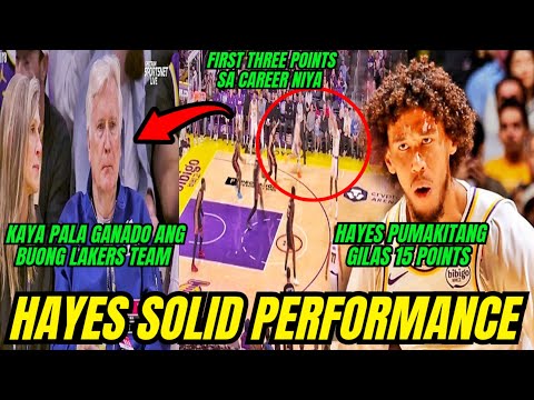 JAXSON HAYES NAG-APOY! LAKERS BINANATAN ANG HEAT 130-120!| MARK WALTER NANOOD NG LABAN NG LAKERS