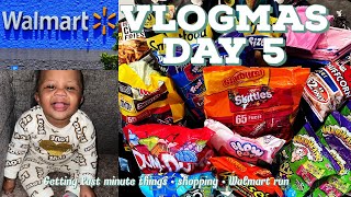 Vlogmas Day 5 : running errands | shopping |  getting candy for birthday party