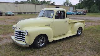 1950 Chevrolet C3100 Pickup Walk Around and Drive By