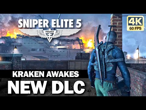 SNIPER ELITE 5 | KRAKEN AWAKES | Gameplay Walkthrough NEW DLC MISSION [4K 60FPS] - No Commentary