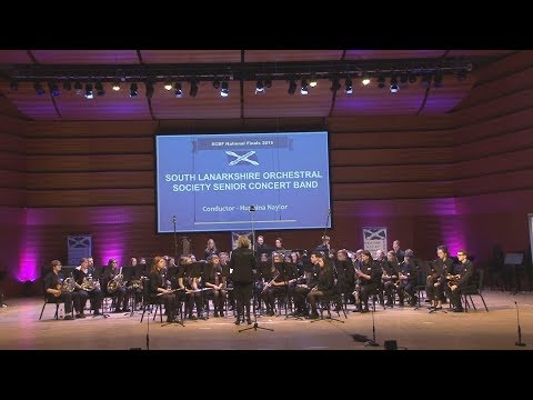 South Lanarkshire Orchestral Society Senior Concert Band conductor Hughina Naylor