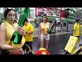 Una increíble fiesta en Corea del Sur con pistolas de agua 