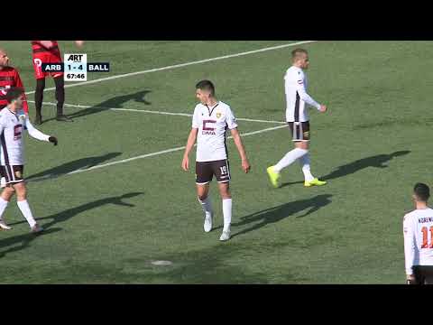 Arbëria - Ballkani 2:6 Highlights