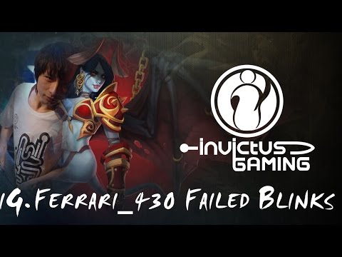 [Dota 2 Highlights] iG vs EHOME Game 2 iG.Ferrari_430 QOP failed blinks