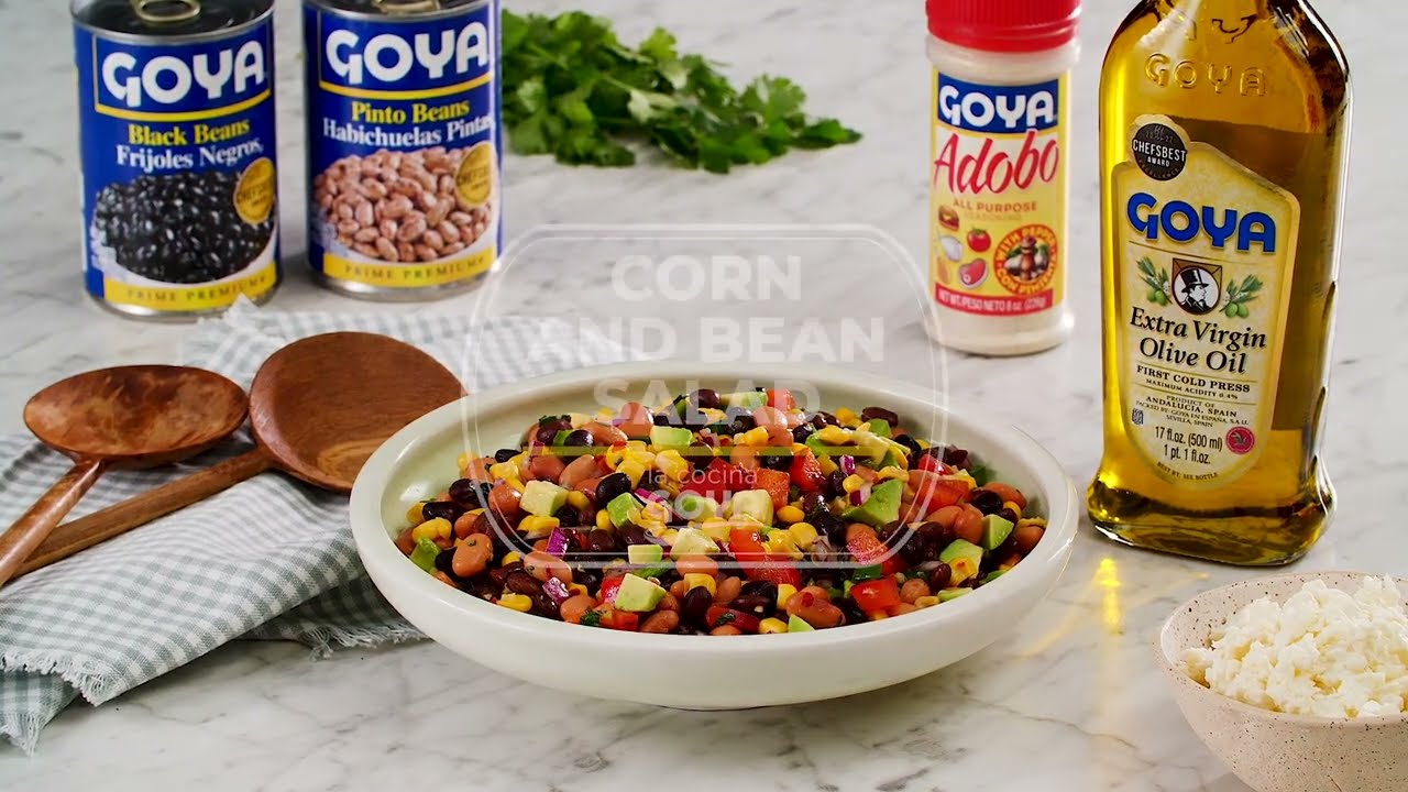 Corn and Bean Salad Recipes Videos Goya Foods