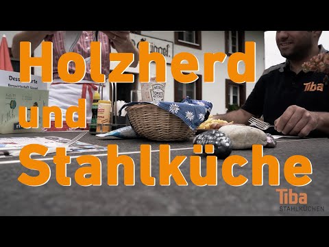 Eine neue Tiba Stahlküche für das Restaurant Güggel