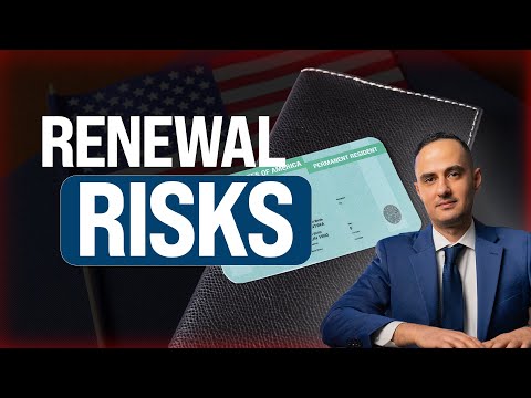 ⚠️ Green Card Renewal Isn’t Risk-Free Anymore ⚠️
