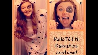 HalloTEEN: DIY Dalmatian Costume! (: