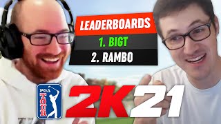 THE ULTIMATE SHOWDOWN | PGA Tour 2k21 | OpTicBigTymeR