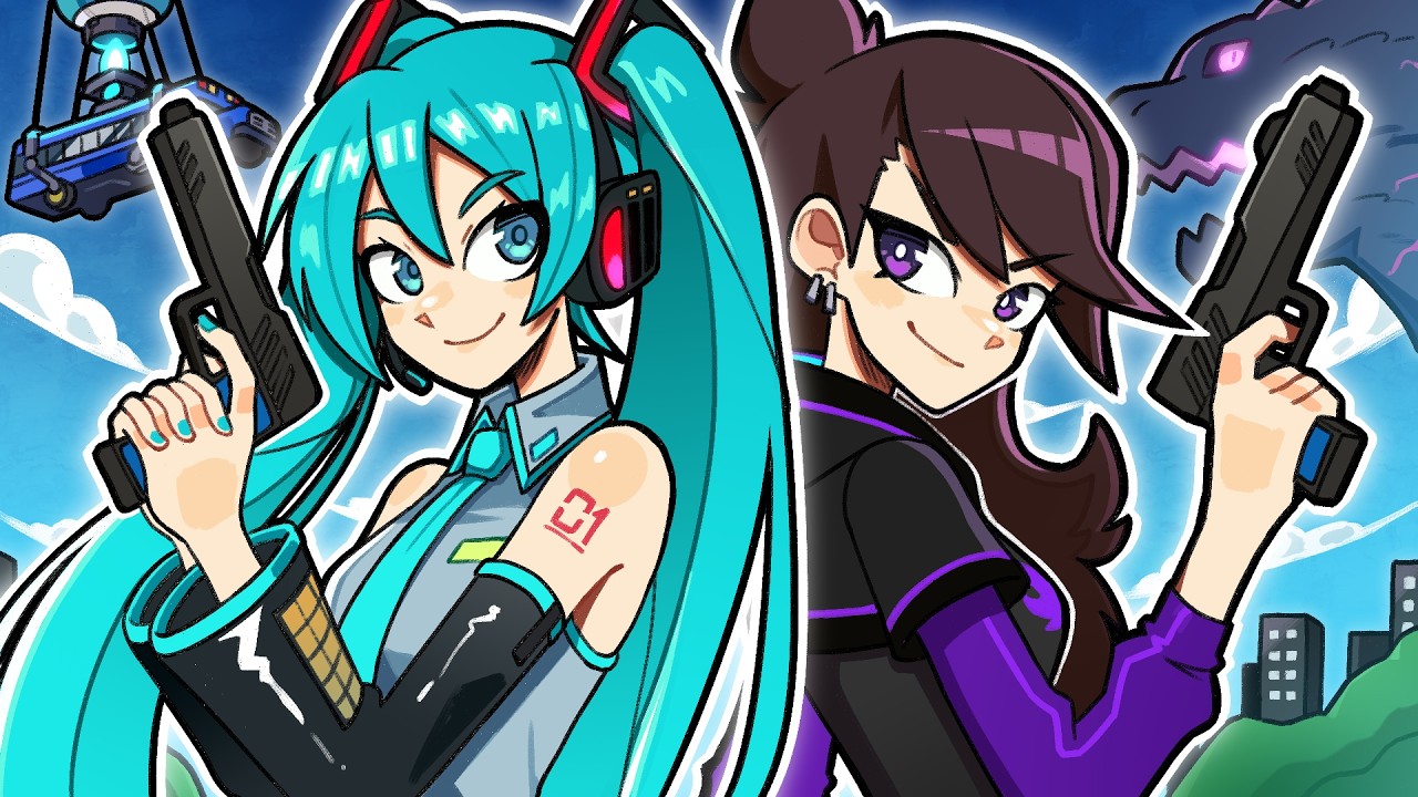 They added Hatsune Miku to Fortnite...