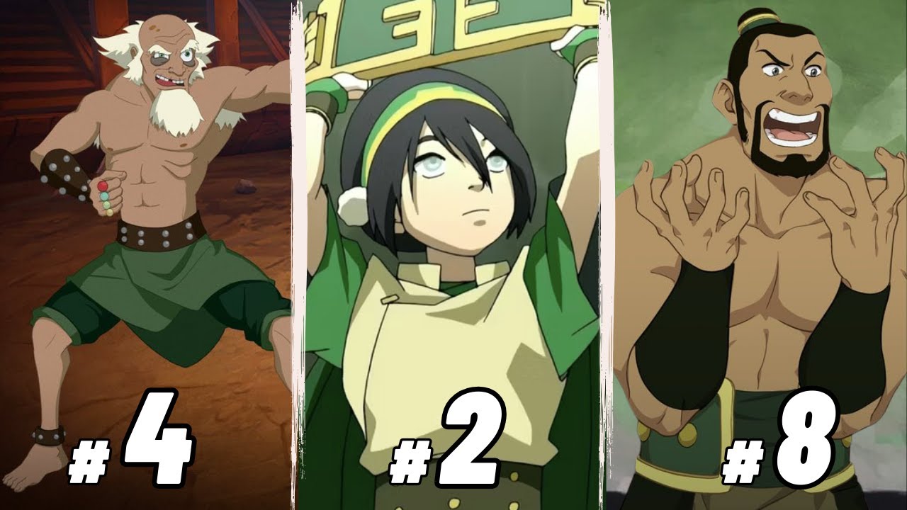 Ranking the Most Powerful Earthbenders in Avatar