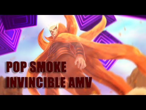 NARUTO BARYON MODE VS ISSHIKI AMV HD/ POP SMOKE - INVINCIBLE