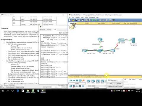 [CCNA S3] 5.3.1.2 Packet Tracer - Skills Integration Challenge