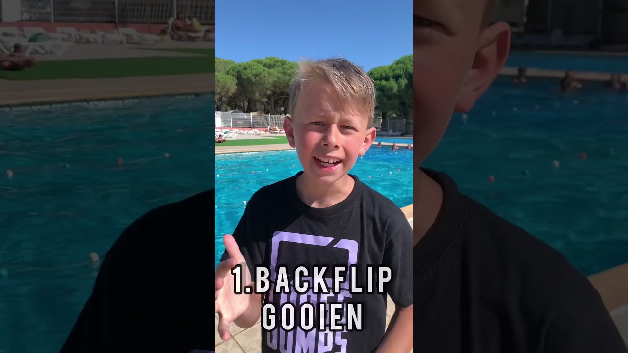 3 Tricks bij een zwembad!🔥