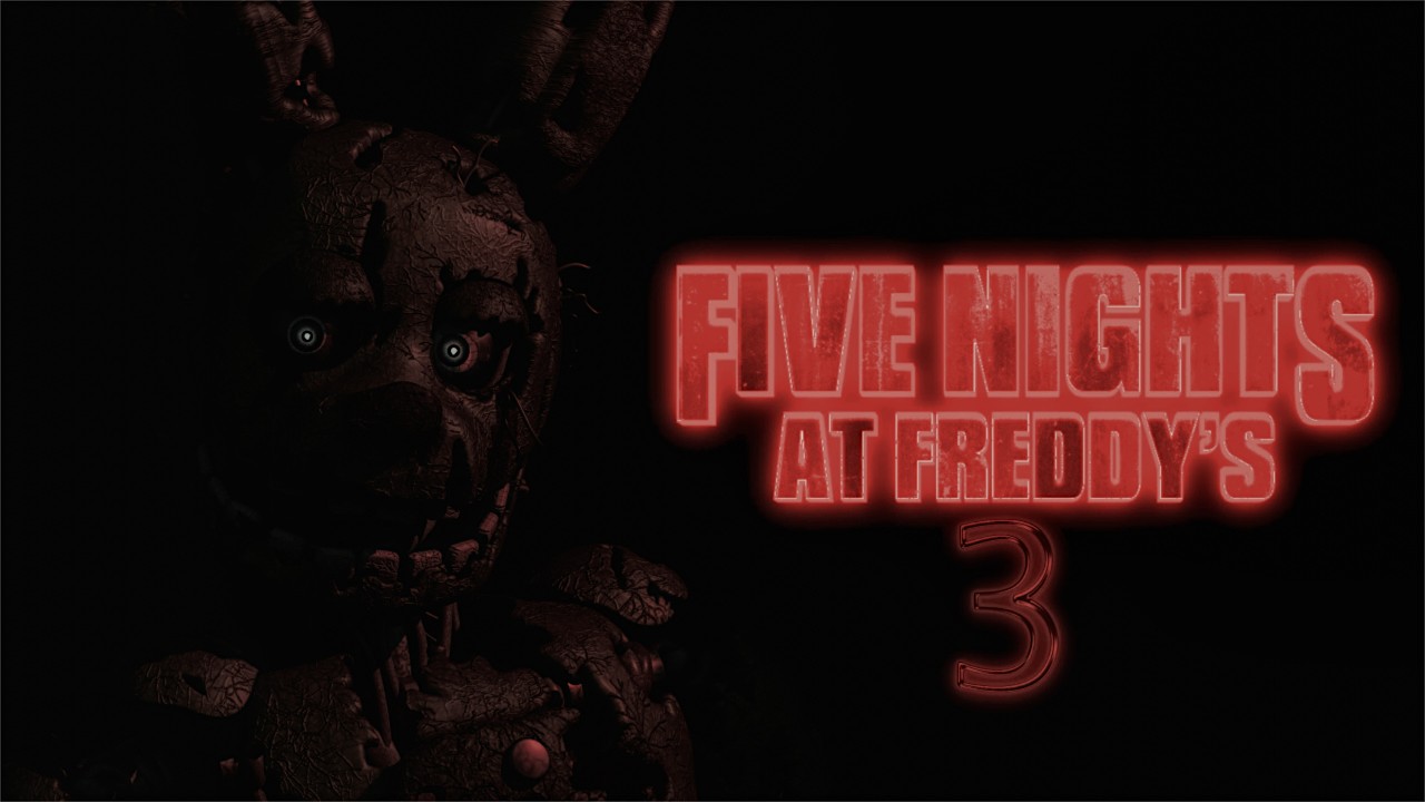 [FNaF/Blender] Five nights at freddy's 3 trailer [Remake]