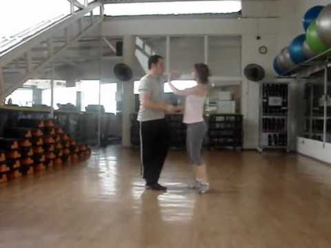 Zouk na academia ... Marcelo e Vivian