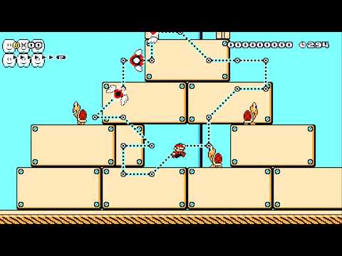 Remix Mario3 Level3-World2 by Sabado - SUPER MARIO MAKER - NO COMMENTARY 1ba