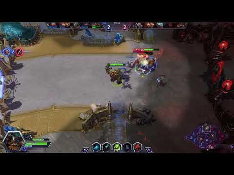 (Hots) Rexxar vs Sonya and Asaluz lv2 1x2 INSANE | kshinox em #Twitch
