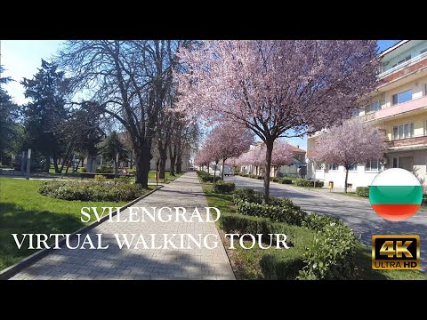Bulgaria's Little Paradise: Walking the Streets of Svilengrad-4K Virtual - Travel Guide