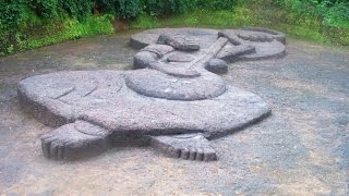 preview picture of video 'Meerabai Sculpture - Anceatral Goa - India's Longest Laterite Sculpture  - Limca Book of Records'