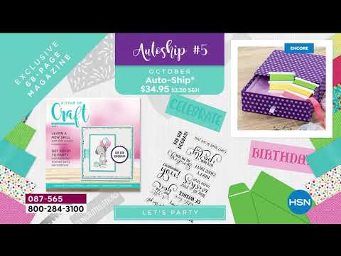 HSN | Crafter's Companion 11.02.2020 - 02 AM
