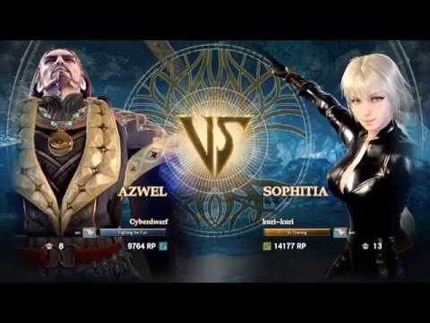SoulCalibur 6 (Sophitia) Nyawu vs (Azwel) Cyberdwarf