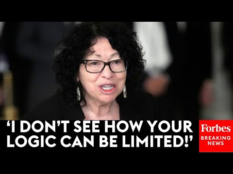 'You're Asking Us To Destroy The Structure Of Govt!': Sotomayor Rips Trump's Lawyer To His Face