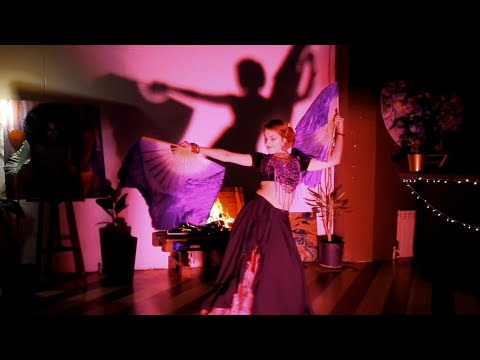 Tribal Fusion Bellydance With Fan Veils by Ksenia Kokoz (2021)