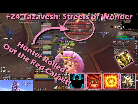+24 Tazavesh: Streets of Wonder Protection Paladin PoV - Raging Volcanic Fortified Encrypted