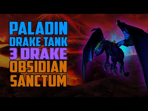 3 Drake Sartharion 25m Drake Tank Prot Paladin POV - WotLK Classic