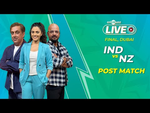 Cricbuzz Live: Champions Trophy, Final | India vs New Zealand, Post-match show