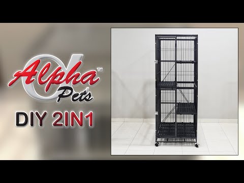 D.I.Y Cat Cage (DIY2IN1)