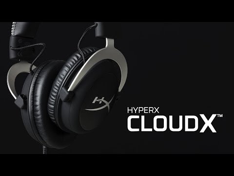 HyperX CloudX Xbox HHSC2-CG-SL/G Black-Silver