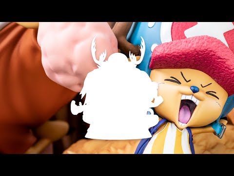 海賊王「喬巴的7段變形」1/7比例雕像作品公仔影片！