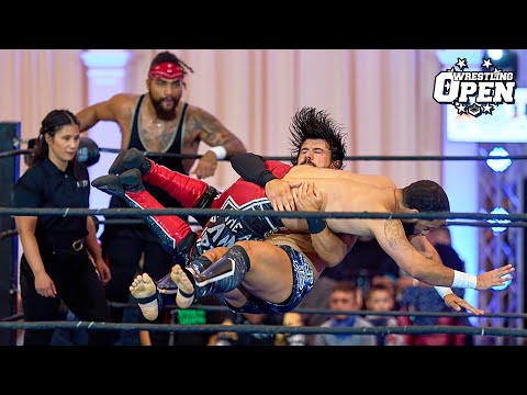 [Free Match] Sinner And Saint (Travis Williams/Judas Icarus) vs. The Vibe (Sammy Diaz/Mani Ariez)