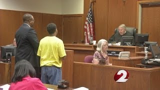 Courtroom outburst after teen sentenced