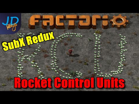 Rocket Control Units ⚙️ Factorio 1.0 SubX Redux ⚙️ Ep17