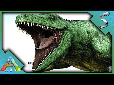I TAMED A MONSTROUS MOSASAUR AND TRIED TO FIGHT A BOSS! - Ark: Jurassic Park [E40]