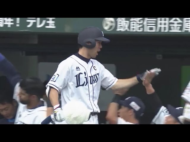 【6回裏】ライオンズ二桁得点!! 秋山がリードを広げる3ランホームランを放つ!! 2019/6/16 L-S