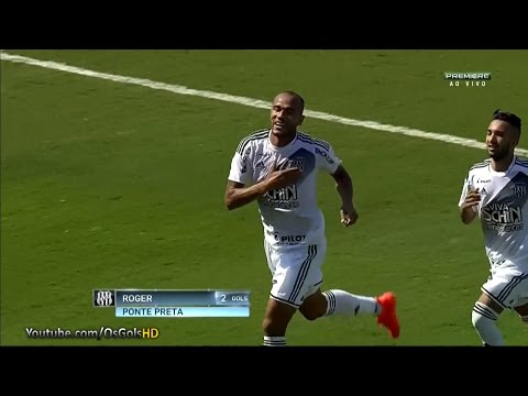 Gol de Roger, Ponte Preta 2 x 2 Internacional - Brasileirão 24/07/2016 [HD]