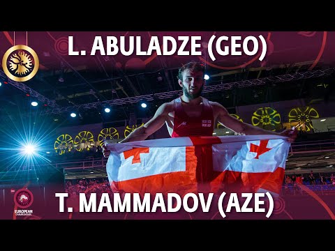 Leri Abuladze (GEO) vs Taleh Mammadov (AZE) - Final // European Championships 2022